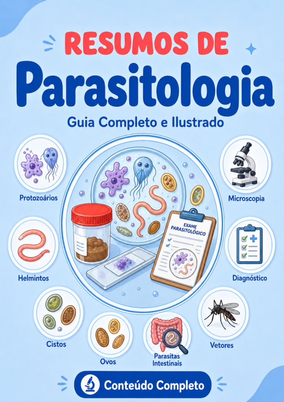 Capa do resumo de PARASITOLOGIA