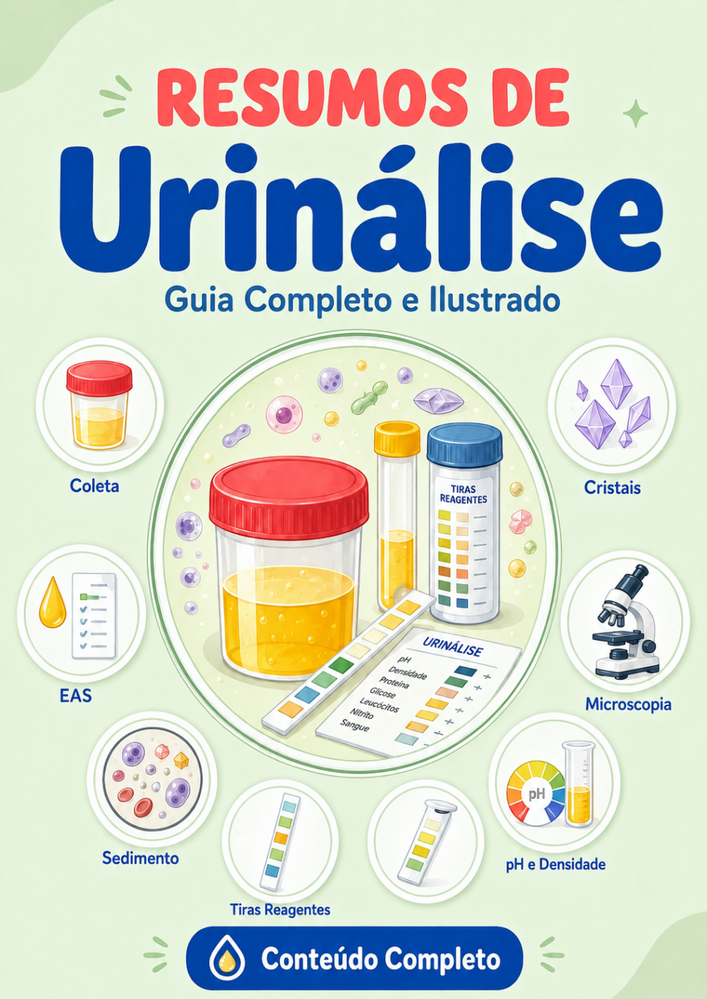 Capa do resumo de Urinálise